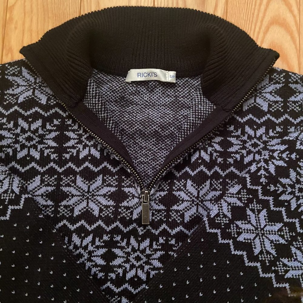 NWOT Ricki's Quarter-Zip Sweater Size Small - Picture 6 of 12